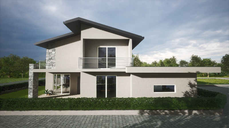 Villa Bifamiliare CARNAGO vendita  Rovate Via CANTALUPPI, SOLUZIONE CASA SAS